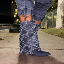 Load image into Gallery viewer, The Jump Off Denim Boot