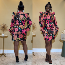 Load image into Gallery viewer, Flora Satin Dress