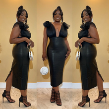 Load image into Gallery viewer, Elegance Unveiled Bandage Dress