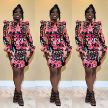 Load image into Gallery viewer, Flora Satin Dress