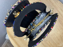 Load image into Gallery viewer, Night Out Tweed Purse Multicolor Tweed