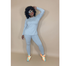 Load image into Gallery viewer, Real Chill Two Piece Set- Gray Two Piece Set