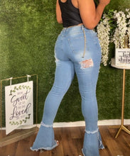 Load image into Gallery viewer, The Twin Crow Distressed Jeans