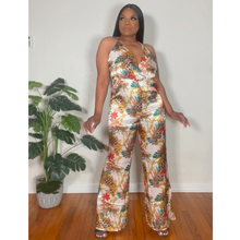 Load image into Gallery viewer, The Vacation Me Please Tropical Jumpsuit