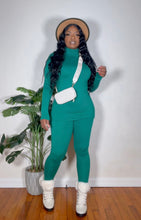 Load image into Gallery viewer, Marsha- MOCK NECK 2PC PANTS SET