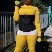 Load image into Gallery viewer, purple adjustable waist trainer