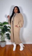 Load image into Gallery viewer, Jade -Long Knit Cardigan Sweater