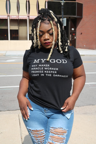 my god way maker t-shirt