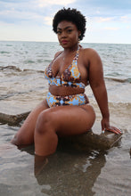 Load image into Gallery viewer, baroque high waist bikini
