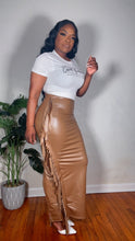 Load image into Gallery viewer, Dangerous Tassel Maxi Skirt-Camel
